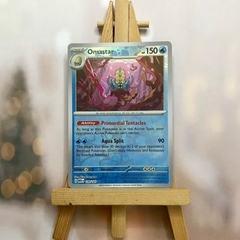 Thẻ hình Pokemon Omastar 139/165 - Lá bài Scarlet & Violet 151 Rare Reverse Holo tiếng Anh chính hãng