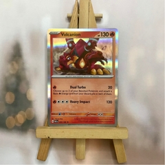 Thẻ hình Pokemon Volcanion 022/182 - Lá bài lẻ Paradox Rift Holo Rare Reverse Holo tiếng Anh chính hãng