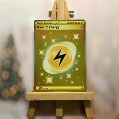 Thẻ hình Pokemon Lightning Energy 257/198 - Lá bài lẻ Scarlet & Violet Base Set Gold Secret Rare tiếng Anh chính hãng
