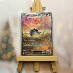 Thẻ hình Pokemon Great Tusk ex 246/198 - Lá bài lẻ Scarlet & Violet Base Set Special Illustration Rare tiếng Anh chính hãng