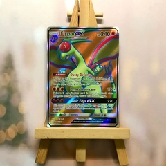 Thẻ hình Pokemon Flygon GX 218/236 - Lá bài lẻ Full Art Ultra Rare tiếng Anh chính hãng