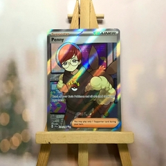 Thẻ hình Pokemon Penny 239/198 - Lá bài lẻ Scarlet & Violet Base Set Full Art Secret Rare tiếng Anh chính hãng