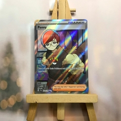 Thẻ hình Pokemon Penny 239/198 - Lá bài lẻ Scarlet & Violet Base Set Full Art Secret Rare tiếng Anh chính hãng