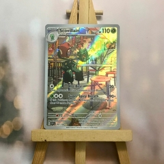 Thẻ hình Pokemon Scovillain 202/198 - Lá bài lẻ Scarlet & Violet Base Set Illustration Rare tiếng Anh chính hãng