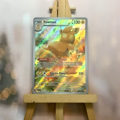 Thẻ hình Pokemon Pawmot 209/198 - Lá bài Scarlet & Violet Base Set Illustration Rare tiếng Anh chính hãng
