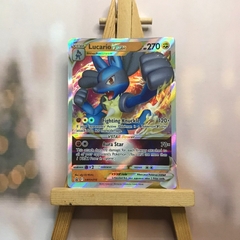Thẻ hình Pokemon Lucario VSTAR SWSH214 - Lá bài lẻ Ultra Rare tiếng Anh chính hãng