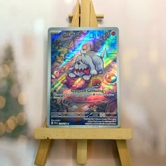 Thẻ hình Pokemon Greavard 214/198 - Lá bài lẻ Scarlet & Violet Base Set Illustration Rare tiếng Anh chính hãng