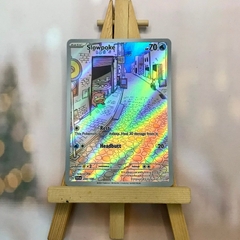 Thẻ hình Pokemon Slowpoke 204/198 - Lá bài lẻ Scarlet & Violet Base Set Illustration Rare tiếng Anh chính hãng