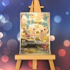 Thẻ hình Pokemon Pachirisu 208/198 - Lá bài lẻ Scarlet & Violet Base Set Illustration Rare tiếng Anh chính hãng