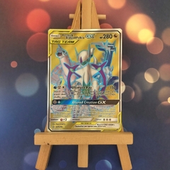 Thẻ hình Pokemon Arceus & Dialga & Palkia GX 220/236 - Lá bài lẻ Full Art Ultra Rare tiếng Anh chính hãng