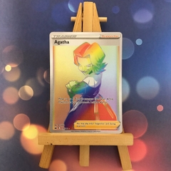Thẻ hình Pokemon Agatha 210/198 - Lá bài lẻ Hyper Rare tiếng Anh chính hãng