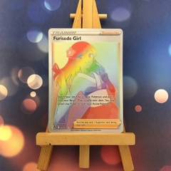 Thẻ hình Pokemon Furisode Girl 205/195 - Lá bài lẻ Silver Tempest Hyper Rare tiếng Anh chính hãng