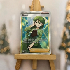 Thẻ hình Pokemon Cheryl 159/163 - Lá bài lẻ Full Art Ultra Rare tiếng Anh chính hãng
