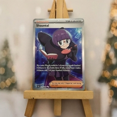 Thẻ hình Pokemon Shauntal 243/182 - Lá bài lẻ Paradox Rift Full Art Secret Rare tiếng Anh chính hãng