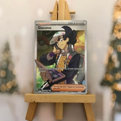 Thẻ hình Pokemon Giacomo 252/193 - Lá bài lẻ Scarlet & Violet: Paldea Evolved Full Art Secret Rare tiếng Anh chính hãng