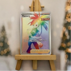 Thẻ hình Pokemon Flannery 215/198 - Lá bài lẻ Hyper Rare tiếng Anh chính hãng