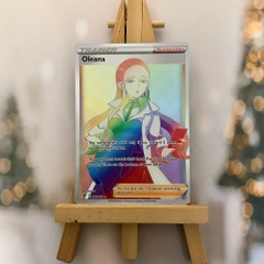 Thẻ hình Pokemon Oleana 202/192 - Lá bài lẻ Hyper Rare tiếng Anh chính hãng