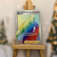 Thẻ hình Pokemon Kamado 205/189 - Lá bài lẻ Hyper Rare tiếng Anh chính hãng