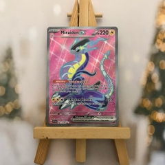 Thẻ hình Pokemon Miraidon ex 227/198 - Lá bài lẻ Scarlet & Violet Base Set Full Art Secret Rare tiếng Anh chính hãng
