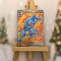 Thẻ hình Pokemon Toxicroak ex 232/198 - Lá bài lẻ Scarlet & Violet Base Set Full Art Secret Rare tiếng Anh chính hãng
