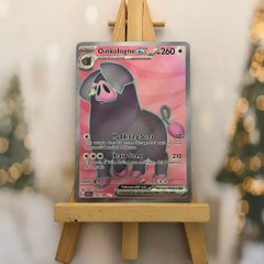 Thẻ hình Pokemon Oinkologne ex 234/198 - Lá bài lẻ Scarlet & Violet Base Set Full Art Secret Rare tiếng Anh chính hãng