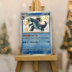 Thẻ hình Pokemon Baxcalibur 130/091 - Lá bài lẻ Paldean Fates Shiny Rare tiếng Anh chính hãng