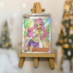 Thẻ hình Pokemon Miriam 238/198  - Lá bài lẻ Scarlet & Violet Base Set Full Art Ultra Rare tiếng Anh chính hãng