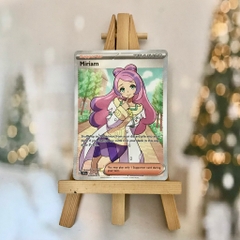 Thẻ hình Pokemon Miriam 238/198  - Lá bài lẻ Scarlet & Violet Base Set Full Art Ultra Rare tiếng Anh chính hãng