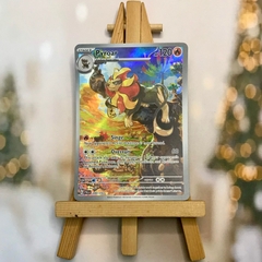 Thẻ hình Pokemon Pyroar 200/193 - Lá bài lẻ Scarlet & Violet: Paldea Evolved Illustration Rare tiếng Anh chính hãng