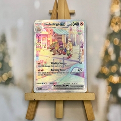 Thẻ Pokemon Skeledirge ex 258/193 - Lá bài Scarlet&Violet Paldea Evolved Special Illustration Rare tiếng Anh chính hãng