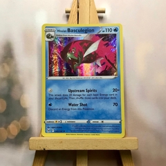 Thẻ hình Pokemon Hisuian Basculegion 045/196 - Lá bài lẻ Lost Origin Holo Rare Reverse Holo tiếng Anh chính hãng
