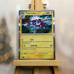 Thẻ hình Pokemon Toxtricity 072/197 - Lá bài lẻ Obsidian Flames Rare Reverse Holo tiếng Anh chính hãng