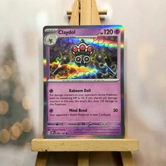 Thẻ hình Pokemon Claydol 095/197 - Lá bài lẻ Obsidian Flames Rare Reverse Holo tiếng Anh chính hãng