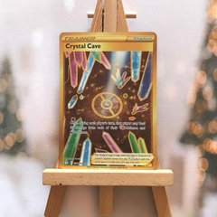 Thẻ hình Pokemon Crystal Cave 230/203 - Lá bài lẻ Secret Rare tiếng Anh chính hãng
