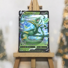 Thẻ hình Pokemon Serperior V 007/195 - Lá bài lẻ Silver Tempest Ultra Rare tiếng Anh chính hãng