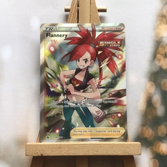 Thẻ hình Pokemon Flannery 191/198 - Lá bài lẻ Full Art Ultra Rare tiếng Anh chính hãng