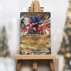 Thẻ hình Pokemon Koraidon ex 125/198 - Lá bài Scarlet & Violet Base Set Ultra Rare tiếng Anh chính hãng