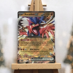 Thẻ hình Pokemon Koraidon ex 125/198 - Lá bài Scarlet & Violet Base Set Ultra Rare tiếng Anh chính hãng