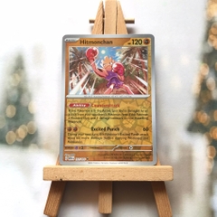 Thẻ hình Pokemon Hitmonchan 107/165 - Lá bài lẻ Scarlet & Violet 151 Uncommon Reverse Holo tiếng Anh chính hãng