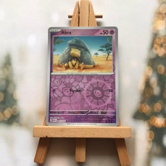 Thẻ hình Pokemon Abra 063/165 - Lá bài lẻ Scarlet & Violet 151 Common Reverse Holo Promo tiếng Anh