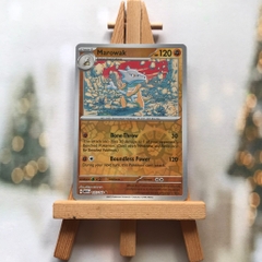 Thẻ hình Pokemon Marowak 105/165 - Lá bài Scarlet & Violet 151 Rare Reverse Holo tiếng Anh chính hãng