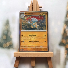 Thẻ hình Pokemon Marowak 105/165 - Lá bài Scarlet & Violet 151 Rare Reverse Holo tiếng Anh chính hãng