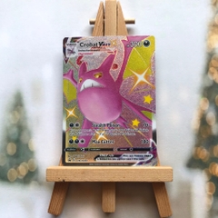 Thẻ hình Pokemon Crobat VMAX SWSH099 - Lá bài lẻ Shiny Promo tiếng Anh chính hãng