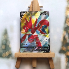 Thẻ hình Pokemon Scizor V 183/189 - Lá bài lẻ Full Art Ultra Rare tiếng Anh chính hãng