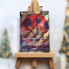 Thẻ hình Pokemon Orbeetle V 166/185 - Lá bài lẻ Full Art Ultra Rare tiếng Anh chính hãng