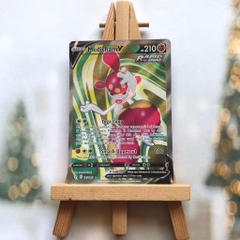 Thẻ hình Pokemon Medicham V 185/203 - Lá bài lẻ Full Art Ultra Rare tiếng Anh chính hãng