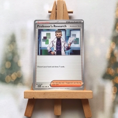 Thẻ Pokemon Professor's Research Professor Turo 190/198 - Lá bài Scarlet & Violet Base Set Reverse Holo Rare tiếng Anh chính hãng