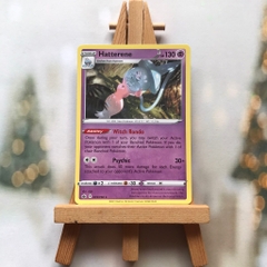 Thẻ hình Pokemon Hatterene 073/198 - Lá Bài Sword & Shield: Chilling Reign Holo Rare Deck Exclusive tiếng Anh chính hãng