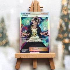Thẻ hình Pokemon Guzma 143/147 - Lá bài lẻ Full Art Ultra Rare tiếng Anh chính hãng