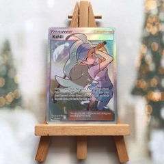 Thẻ hình Pokemon Kahili 210/214 - Lá bài lẻ Full Art Ultra Rare tiếng Anh chính hãng
